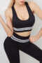Hip Stretch Fitness Yoga Vest High Waist Fitness Pants