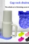 Cup Silicone Drainboard Storage Rack Kitchen Gadgets