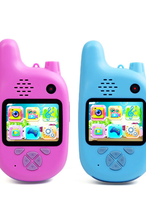 Walkie-Talkie Kids Camera Toys Mini HD Cartoon Cameras